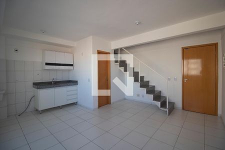 Sala de apartamento para alugar com 2 quartos, 59m² em Setor Leste Vila Nova, Goiânia