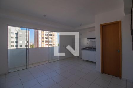 Sala de apartamento para alugar com 2 quartos, 59m² em Setor Leste Vila Nova, Goiânia