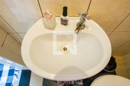 Lavabo de casa de condomínio à venda com 3 quartos, 74m² em Vila Eldizia, Santo André