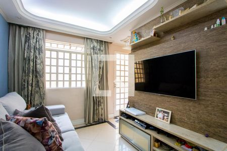 Sala de casa de condomínio à venda com 3 quartos, 74m² em Vila Eldizia, Santo André