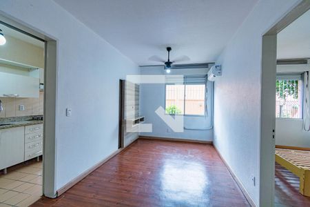 Sala de apartamento para alugar com 1 quarto, 38m² em Centro, Canoas