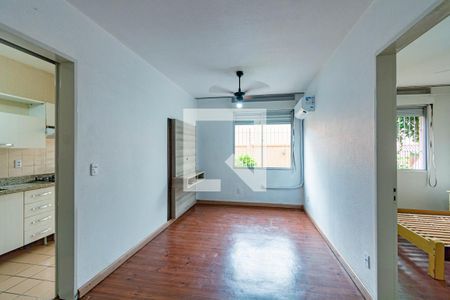 Sala de apartamento para alugar com 1 quarto, 38m² em Centro, Canoas