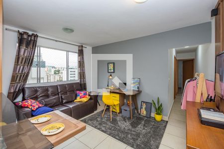 Sala de apartamento para alugar com 2 quartos, 60m² em Buritis, Belo Horizonte