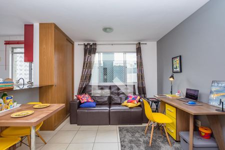 Sala de apartamento para alugar com 2 quartos, 60m² em Buritis, Belo Horizonte