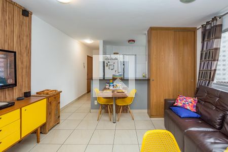 Sala de apartamento para alugar com 2 quartos, 60m² em Buritis, Belo Horizonte