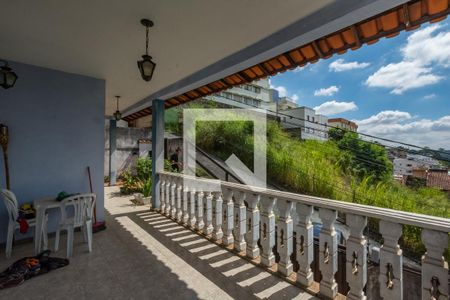 Varanda da Sala de casa à venda com 4 quartos, 335m² em Alto Caiçaras, Belo Horizonte