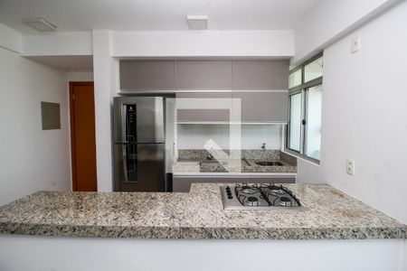 Cozinha de apartamento para alugar com 1 quarto, 42m² em Centro, Belo Horizonte