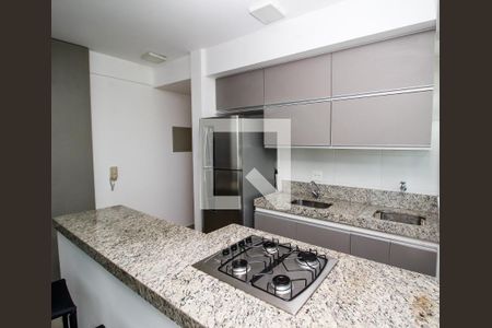 Cozinha de apartamento para alugar com 1 quarto, 42m² em Centro, Belo Horizonte