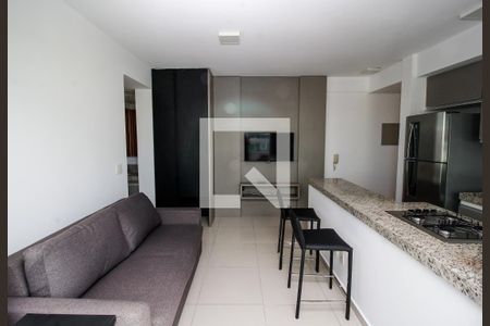 Sala de apartamento para alugar com 1 quarto, 42m² em Centro, Belo Horizonte