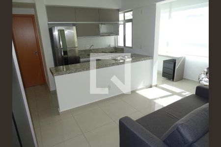 Sala de apartamento para alugar com 1 quarto, 42m² em Centro, Belo Horizonte