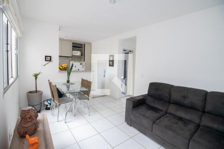 Sala de apartamento para alugar com 2 quartos, 45m² em Bom Retiro, Betim