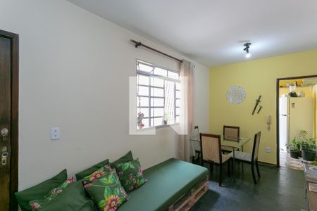 Sala de apartamento à venda com 2 quartos, 49m² em Havaí, Belo Horizonte