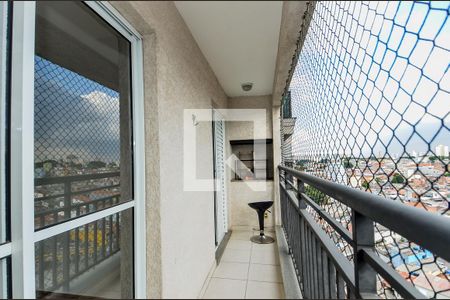 Varanda da Sala de apartamento para alugar com 2 quartos, 63m² em Jardim Flor da Montanha, Guarulhos