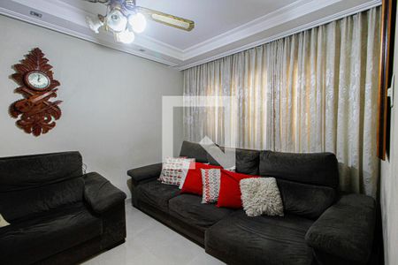 Sala de casa para alugar com 3 quartos, 126m² em Jardim Marek, Santo André