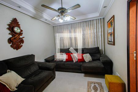 Sala de casa para alugar com 3 quartos, 126m² em Jardim Marek, Santo André