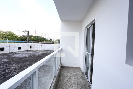 Varanda da Sala de apartamento para alugar com 2 quartos, 48m² em Parque Assuncao, Taboão da Serra