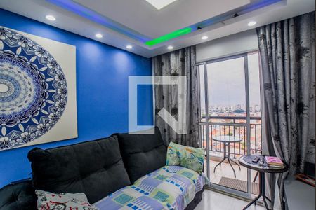 Sala de apartamento para alugar com 3 quartos, 64m² em Utinga, Santo André