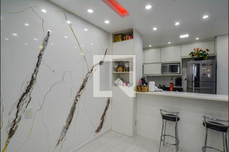 Sala de apartamento para alugar com 3 quartos, 64m² em Utinga, Santo André