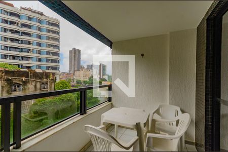 Varanda da Sala de apartamento para alugar com 1 quarto, 50m² em Barra, Salvador