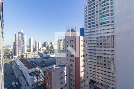 Vista da Sacada de kitnet/studio para alugar com 1 quarto, 32m² em Batel , Curitiba