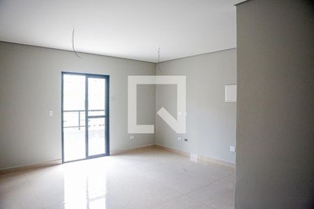 Sala de casa de condomínio para alugar com 2 quartos, 100m² em Vila Pinheirinho, Santo André