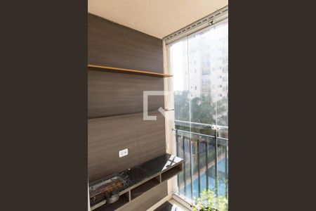 Varanda da Sala de apartamento para alugar com 2 quartos, 52m² em Centro, Diadema