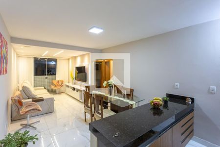 Sala de apartamento para alugar com 2 quartos, 130m² em Ouro Preto, Belo Horizonte