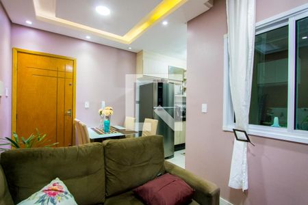 Sala de apartamento à venda com 2 quartos, 42m² em Vila Apiaí, Santo André