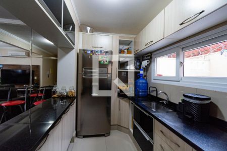 Cozinha de casa de condomínio à venda com 3 quartos, 110m² em Harmonia, Canoas