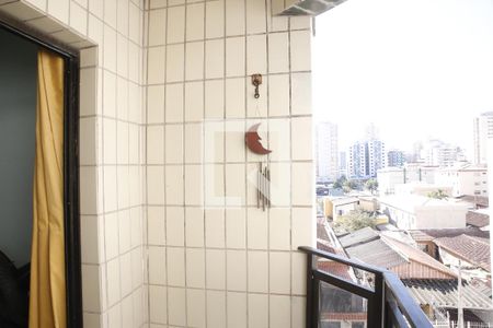 Varanda sala de apartamento para alugar com 1 quarto, 62m² em Aviação, Praia Grande