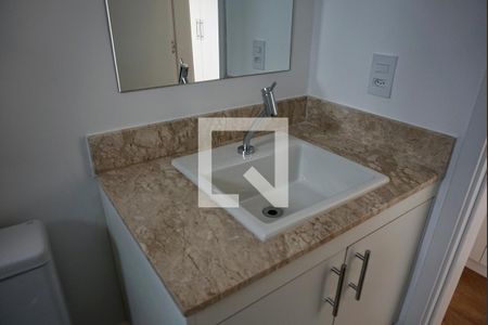 Banheiro suite 1 de apartamento para alugar com 2 quartos, 72m² em Jardim Caravelas, São Paulo