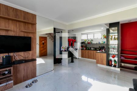 Sala de apartamento à venda com 4 quartos, 172m² em Alto dos Pinheiros, Belo Horizonte