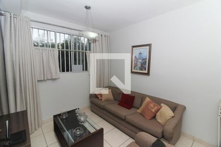 Sala  de apartamento à venda com 2 quartos, 53m² em Engenho Nogueira, Belo Horizonte