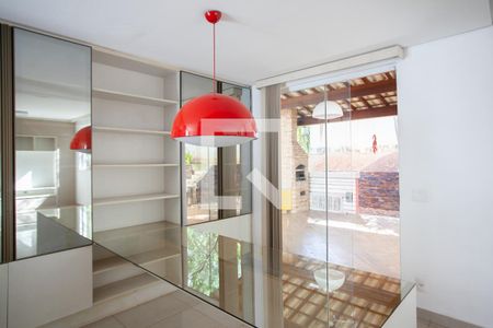 Sala de Jantar de casa à venda com 3 quartos, 170m² em Garças, Belo Horizonte