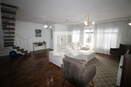 Sala de casa para alugar com 4 quartos, 415m² em Jardim Anália Franco, São Paulo