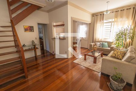 Sala de apartamento à venda com 4 quartos, 180m² em Liberdade, Belo Horizonte