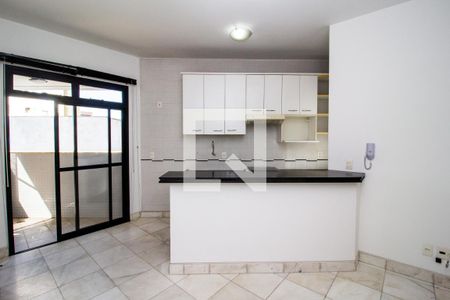 Sala de apartamento à venda com 1 quarto, 45m² em Funcionários, Belo Horizonte