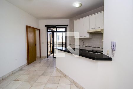 Sala de apartamento à venda com 1 quarto, 45m² em Funcionários, Belo Horizonte