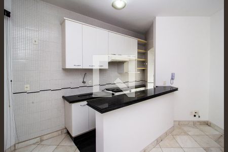 Cozinha de apartamento à venda com 1 quarto, 45m² em Funcionários, Belo Horizonte