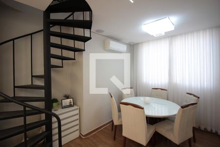 Sala de apartamento à venda com 2 quartos, 107m² em Castelo, Belo Horizonte