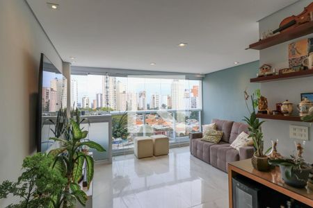 Sala de apartamento para alugar com 2 quartos, 70m² em Campo Belo, São Paulo