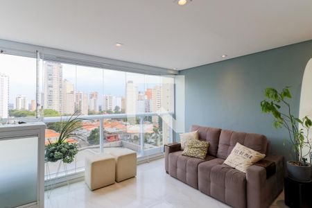 Sala de apartamento para alugar com 2 quartos, 70m² em Campo Belo, São Paulo