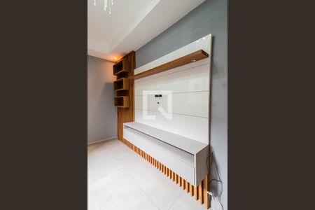 Sala - Painel de casa de condomínio à venda com 2 quartos, 88m² em Vila Alice, Santo André