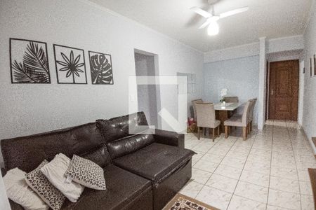 Sala  de apartamento para alugar com 2 quartos, 140m² em Aviação, Praia Grande