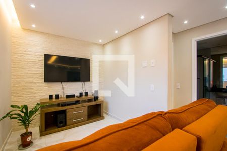 Sala de apartamento à venda com 1 quarto, 54m² em Vila Leopoldina, Santo André