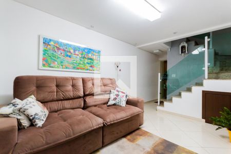 Sala de casa para alugar com 2 quartos, 80m² em Vila Lucinda, Santo André