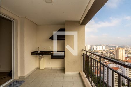 Varanda da Sala de apartamento para alugar com 3 quartos, 81m² em Jardim Flor da Montanha, Guarulhos