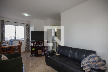 Sala de apartamento à venda com 2 quartos, 50m² em Jardim Maria Rosa, Taboão da Serra