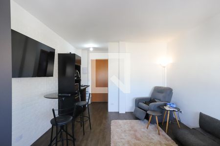 Sala e Quarto de apartamento para alugar com 1 quarto, 24m² em Vila Mazzei, São Paulo