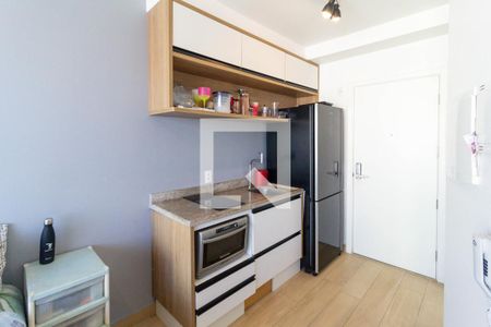 Cozinha de apartamento à venda com 1 quarto, 22m² em Sé, São Paulo